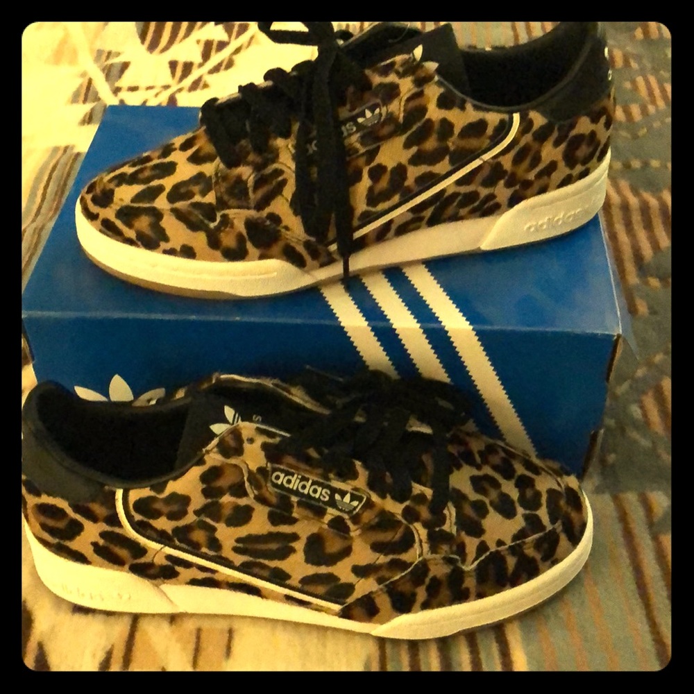 Adidas Continental 80 Leopard
